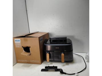 Philips 5000 series NA552/00 - Dubbele heteluchtfriteuse 9L, Verzenden, Zo goed als nieuw