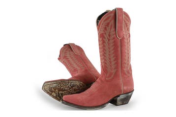 Caborca Cowboy laarzen in maat 38 Roze, Caborca, Overige kleuren, Verzenden, Zo goed als nieuw