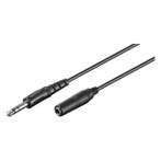 6.35 mm jack verlengkabel | V  M  | Goobay | 5 m, Verzenden, Nieuw