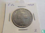 Zwitserland 5 francs 1939 600th anniversary Battle of La..., Verzenden, Overige landen, Losse munt, Goud