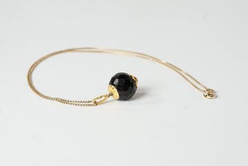 Ketting met hanger - 14 karaat Geel goud