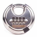 Stahlex Discus slot met cijferslot - RVS - Ø 70 mm - Weer.., Ophalen of Verzenden, Nieuw