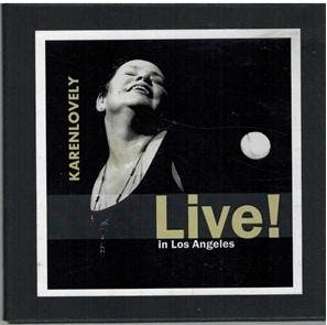 cd - Karen Lovely - Live In Los Angeles, Verzenden, Zo goed als nieuw
