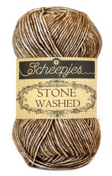 Scheepjes Stone Washed - 804 Boulder Opal - Katoen-mix Gar, Hobby en Vrije tijd, Ophalen of Verzenden, Nieuw