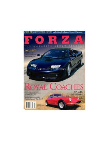 2001 FERRARI FORZA MAGAZINE 32 ENGELS, Nieuw, Ferrari, Author