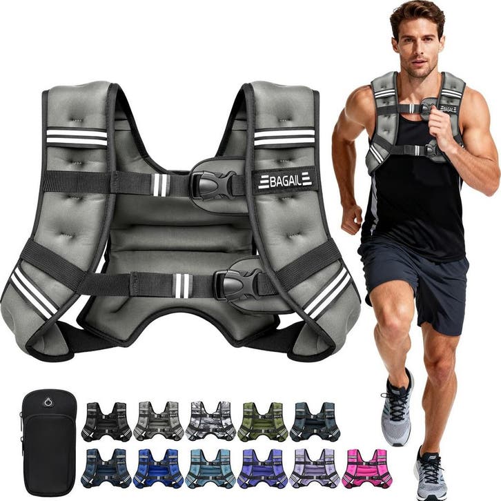 Trainingsvest Verzwaard 40% Korting, Kleding | Heren, Sportkleding, Blauw, Maat 46 (S) of kleiner, Nieuw, Fitness, Ophalen of Verzenden