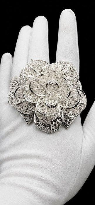 Bonita Bloemenarmband - Zilver 925 - Zilveren - Armband -