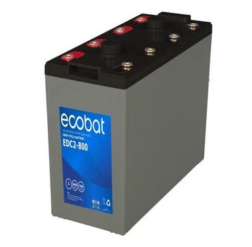Ecobat AGM Deep Cycle accu | EDC2-800 | 2V 800Ah, Ophalen of Verzenden, Nieuw