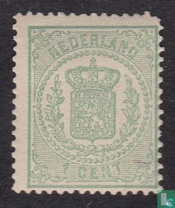 Nederland - Rijkswapen - 1869, Verzenden, Postfris