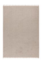 Laagpolig Vloerkleed | Tunis | Effen | Beige | 200x290 cm, Huis en Inrichting, Verzenden, Nieuw
