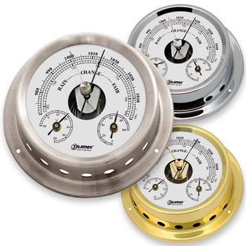 Talamex Baro / Thermo / Hygrometer Serie 125-Verchroomd, Ophalen of Verzenden, Nieuw