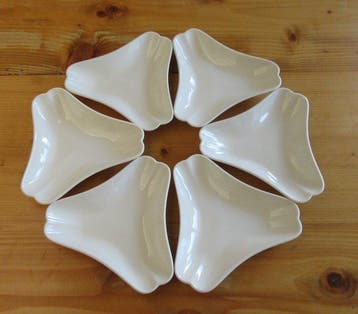 Wedgwood Queens ware - Schaal (6) - EDME - Porselein