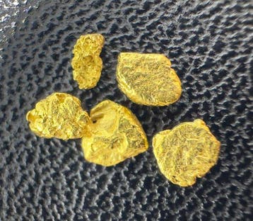 Goud Goud nugget- 0.35 g - (5)