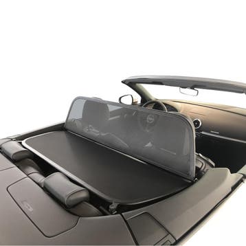 Audi S3 (2014-2020) Cabrio windscherm Zwart windscherm op, Ophalen of Verzenden