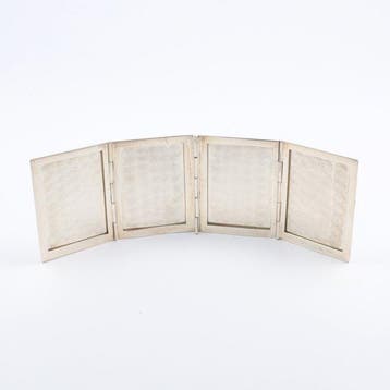 Meister - Foto etui - Fotolijst - .800 zilver, Antiek en Kunst