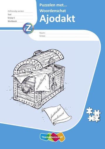 9789006627947 Ajodakt Taal, Puzzelen met Wrdsch gr5, Werk..., Verzenden, Nieuw
