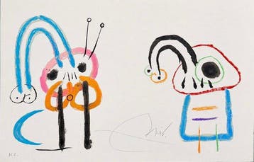 Joan Miro (1893-1983) - L’Enfance d’Ubu