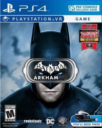 Batman Arkham VR (PSVR Only) PS4 Garantie & morgen in huis!, 1 speler, Ophalen of Verzenden, Zo goed als nieuw, Vanaf 18 jaar