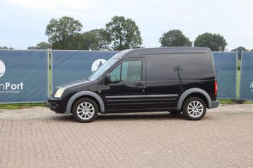 Veiling: Bestelwagen Ford Transit Connect Diesel 90pk 2010, Gebruikt, Zwart, Ford, BTW verrekenbaar