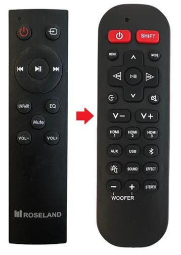 Alternatieve Roseland RS-210 afstandsbediening, Verzenden, Nieuw
