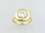Ring - 14 karaat Geel goud - 2.11ct. tw. Diamant (Lab-grown), Nieuw