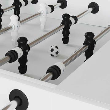 vidaXL Tafel Voetballen 12 st Wit 3,6 x 3,6 cm Polypropyleen, Verzenden, Nieuw