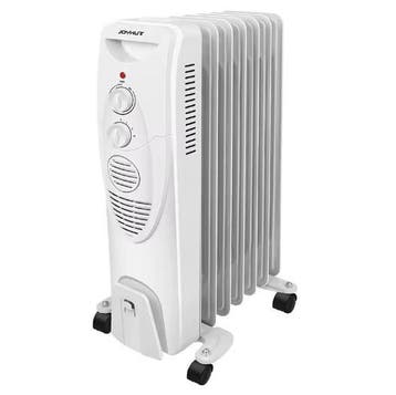 Oliegevulde Elektrische Radiator met Wielen en Timer, Huis en Inrichting, Kasten | Overige, Verzenden, Nieuw