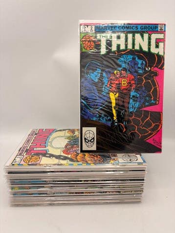 Thing #2-22, #24-36 - 34 Comic - Eerste druk - 1983/1986, Boeken, Nieuw