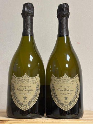2017 Dom Pérignon - Champagne Brut - 2 Flessen (0.75 liter), Nieuw