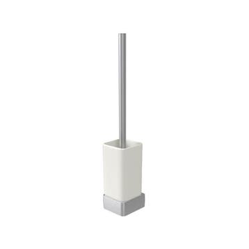 Toiletborstelset Haceka Aline Brushed 41,4 cm Aluminium, Ophalen of Verzenden, Nieuw