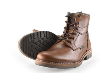 Bullboxer Veterboots in maat 41 Cognac, Overige kleuren, Verzenden, Boots, Zo goed als nieuw