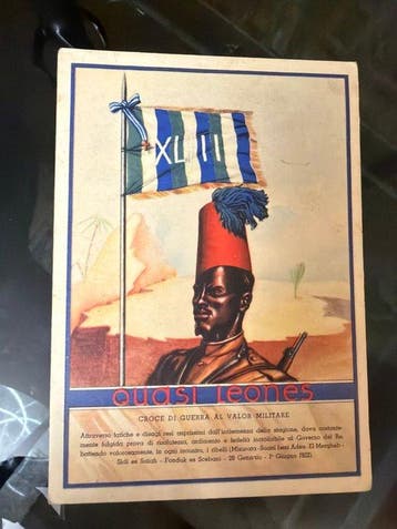 Eritrea, Ethiopië, Italië - Afrika - Koloniale militaire, Gelopen