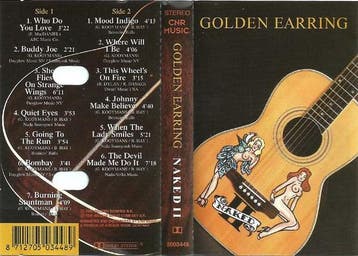Cassette - Golden Earring - Naked II, Verzenden, Nieuw in verpakking