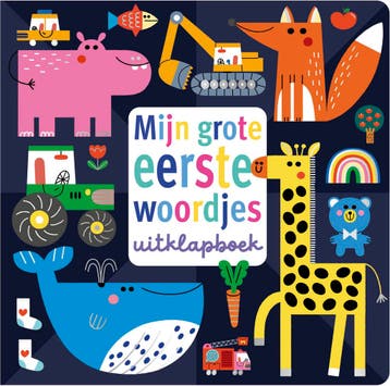 Mijn Grote Eerste Woordjes Uitklapboek |  | Nieuw, Boeken, Ophalen of Verzenden, Nieuw