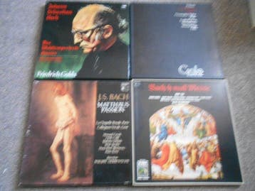 Johann Sebastian Bach - 4 x Box sets: Das Wohltemperierte, Nieuw in verpakking