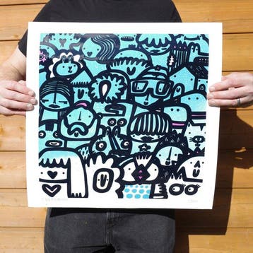 Kev Munday - Fade Out - Limited Edition Giclee Print