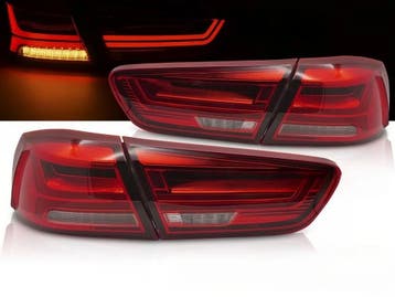 Achterlichten Mitsubishi Lancer 08- LED Tube, Ophalen of Verzenden, Nieuw