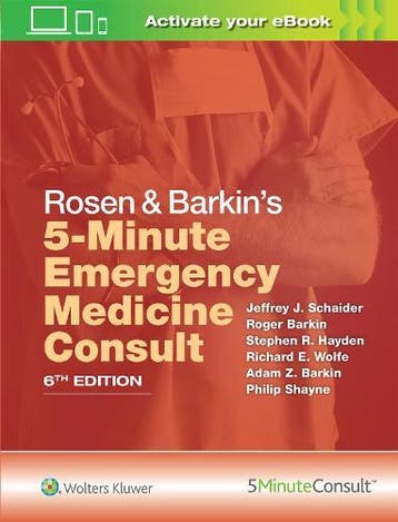 Rosen & Barkins 5-Minute Emergency Medicine Consult, Verzenden, Nieuw