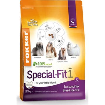 Fokker Special-Fit 1 Hond 2,5 kg (Hondenvoer), Verzenden, Hond