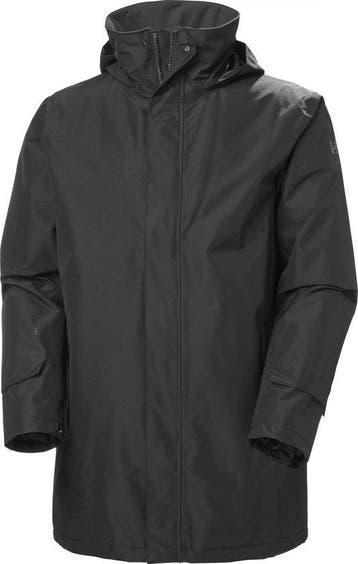Helly Hansen Dubliner Insulated Long Jacket - Heren - Zwart, Kleding | Heren, Verzenden, Nieuw