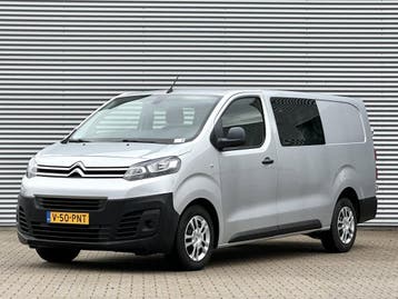 Citroën Jumpy 2.0 BlueHDI 120PK Dubbele cabine dc MARGE BTW, Stof, Gebruikt, Euro 6, Citroën