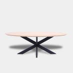 Tafel Ovaal Eikenhout  Matrix  180x90, Nieuw