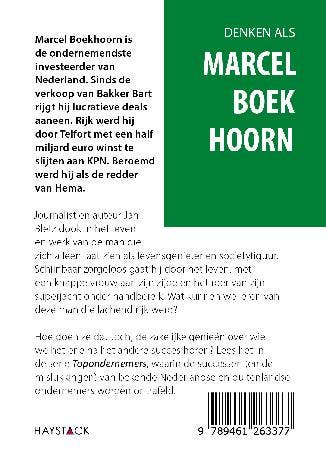 Denken als Marcel Boekhoorn / Topondernemers / 8 Jan Bletz, Verzenden, Zo goed als nieuw, Jan Bletz