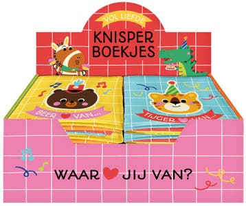 Display Knisperboekjes Vol Liefde - 2 X 5 Exemplaren |, Boeken, Ophalen of Verzenden, Nieuw
