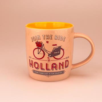 Beker join the ride Holland - oranje, Ophalen of Verzenden, Nieuw