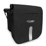 Cycloni Flow Dubbele Fietstas 48L Waterdicht Zwart XL, Ophalen, Nieuw, Cycloni 