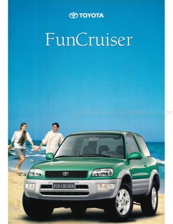 1999 TOYOTA FUN CRUISER BROCHURE NEDERLANDS, Boeken, Nieuw, Toyota, Author