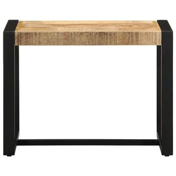 Halbank massief hout | Tweedekansje | OP=OP, Huis en Inrichting, Ophalen of Verzenden, Zo goed als nieuw, Industrieel