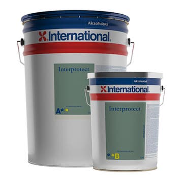 International Interprotect grijs set 2.5L (A+B) primer, Ophalen of Verzenden, Nieuw, Verven