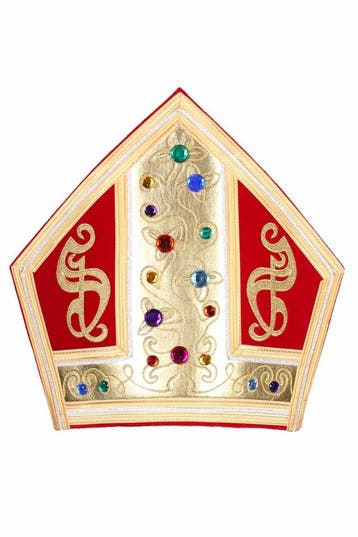 Mijter Belgische Sinterklaas, Diversen, Ophalen of Verzenden, Nieuw
